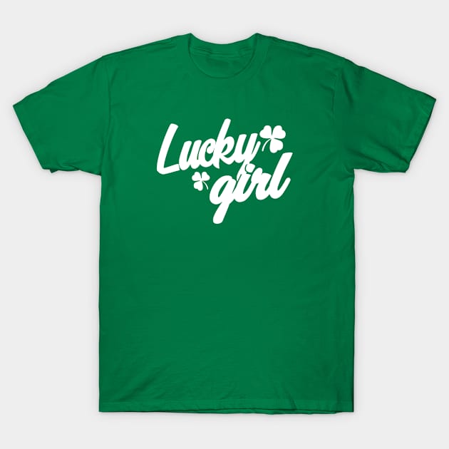 LUCKY IRISH GIRL - 2.0 T-Shirt by LILNAYSHUNZ